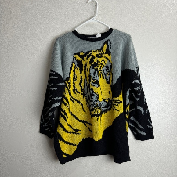 Venezia Sweater Tiger Vintage OSFM - Picture 1 of 6